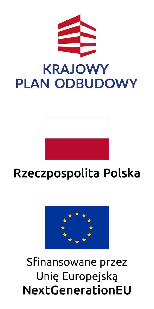 Krajowy Plan Odbudowy · Rzeczpospolita Polska · Sfinansowane przez Unię Europejską — NextGenerationEU